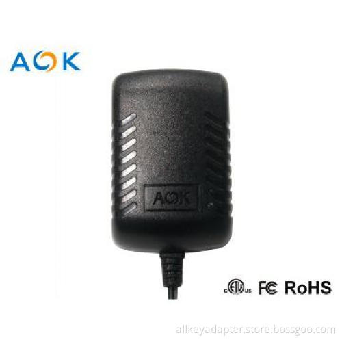 USA type 12V 0.5A AC Adapter for America and Canada with ETL approved